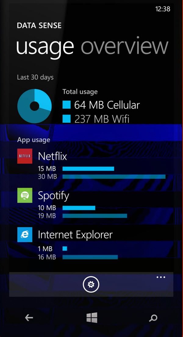 Windows Phone 8 Data Sense